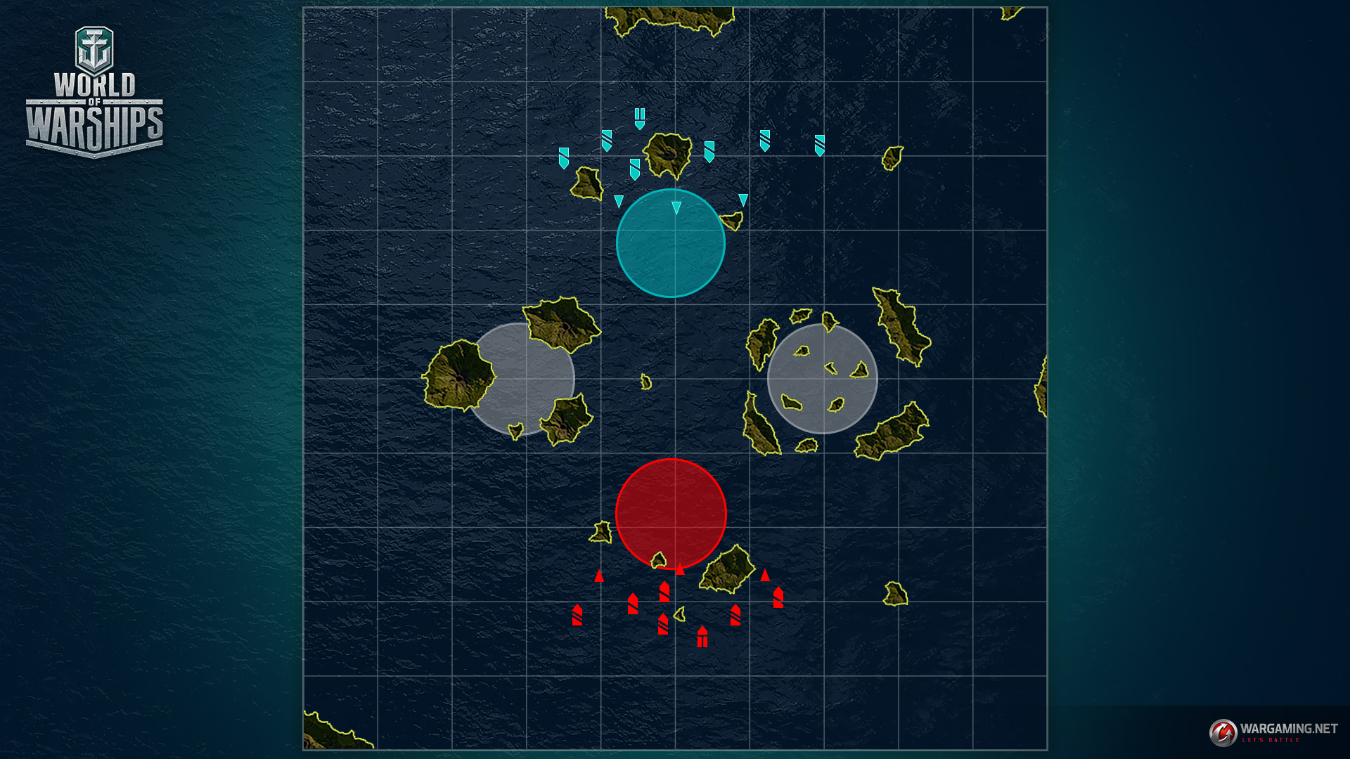 World of warships карта